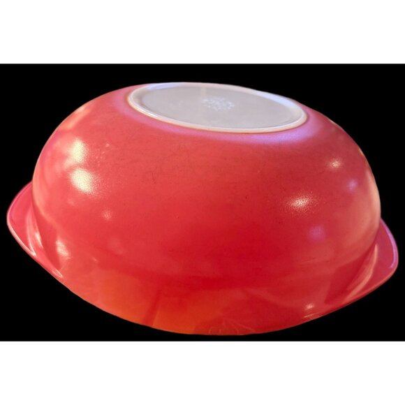 Vintage Pyrex 2 Qt Casserole Baking Dish Pink Flamingo - Picture 3 of 10